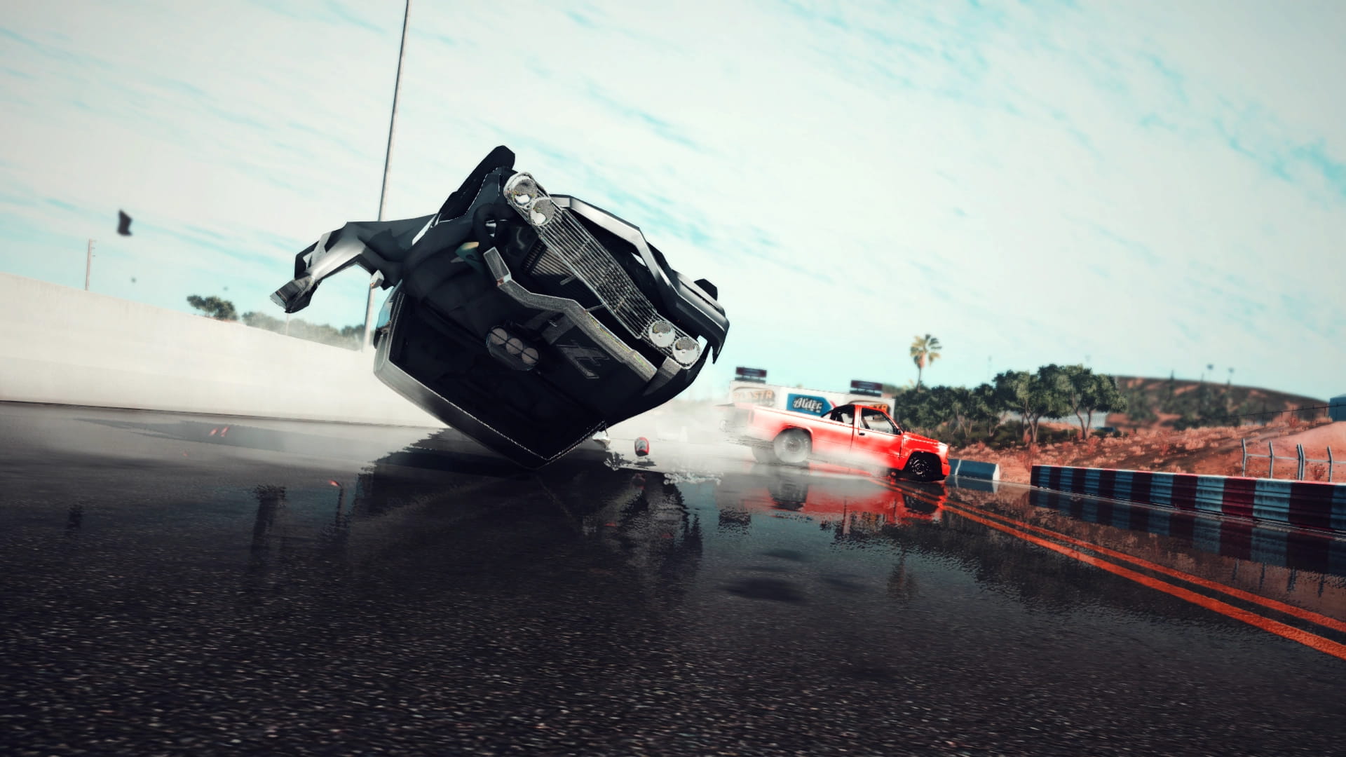 BeamNG.drive multiplayer scene